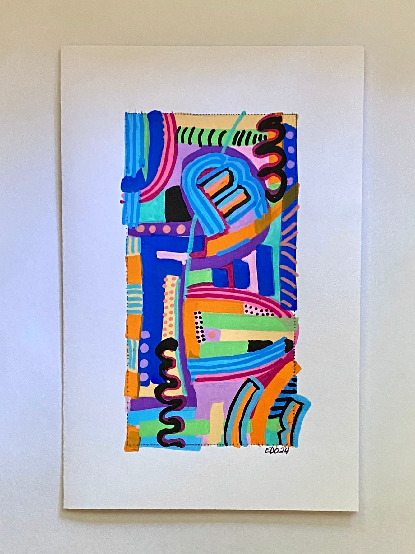 Abstract Drawing/Greeting Card