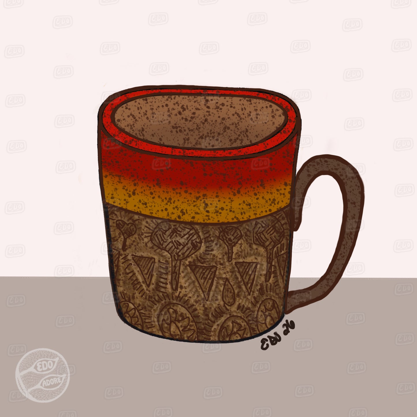 Made To Order, Custom Ombré Mug