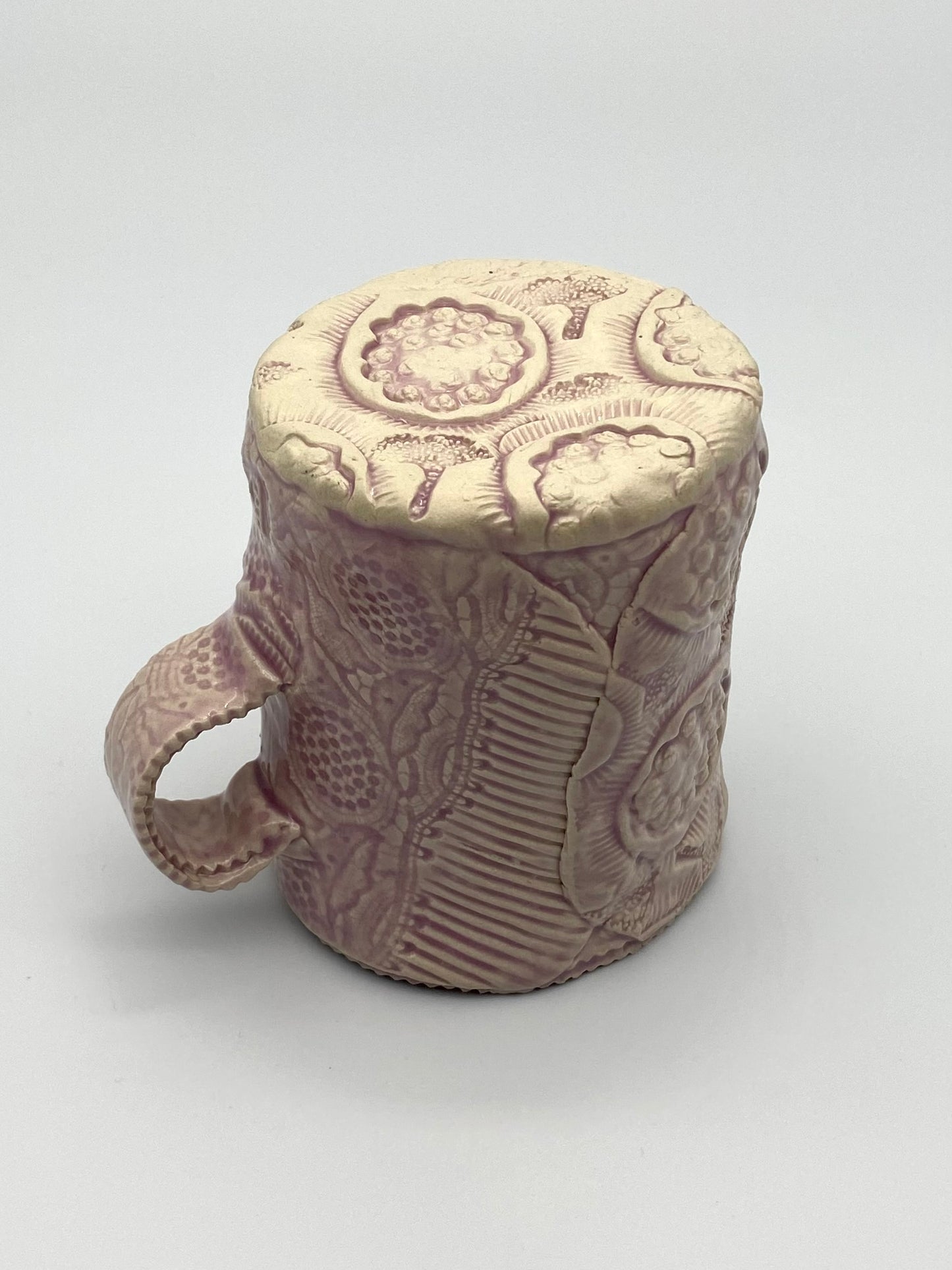 Textured Stoneware Mug