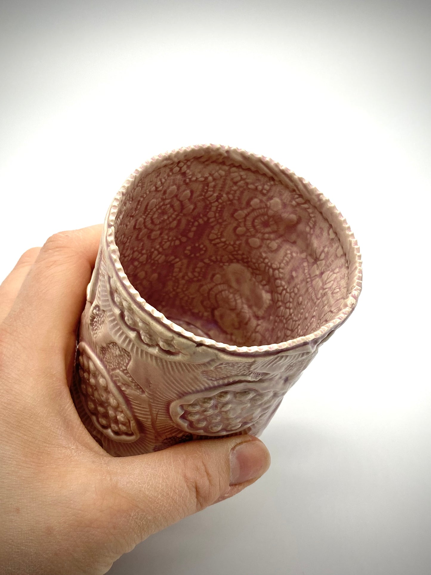 Textured Stoneware Mug